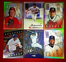 1998 Donruss Studio Proofs Gold Schilling Maddux Masterstrokes Hit Parade 