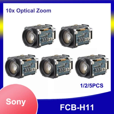 1~5PK SONY FCB-H11 10x Optical Zoom Camera Mini Analog HD Box Camera Module Lot - Image 1 of 4