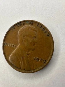 RARE 1929 WHEAT PENNY No Mint mark - Picture 1 of 3