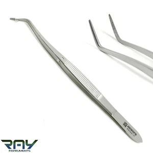 Surgical Forceps Cotton Meriam Tweezers Tissue Dressing Pliers Dental Instrument - Picture 1 of 4