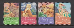 1996 COCOS Quarantine Station SET VFU Sg 347/50 CV £7.50 - Picture 1 of 1