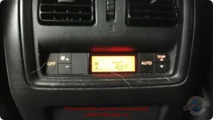 Used A/C Selector Switch fits: 2014 Nissan Pathfinder AC rear center console mou - Picture 1 of 21
