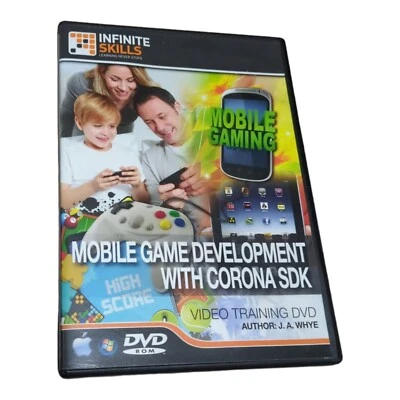 Mobile Game Development With Corona SDK DVD ROM Infinite Skills - J.A. Whye - Image 1 of 4