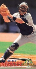 1994 Fleer Extra Bases Mike Stanley New York Yankees #139