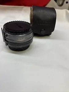 Vivitar Auto 2x Tele-Converter 2X-5 Mount FREE SHIPPING W/ Case - Picture 1 of 8