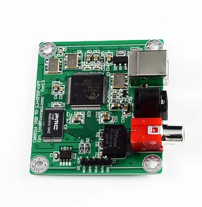 CM6631A USB to SPDIF coaxial optical 24/192 24bit 192kHz DAC sound card FINISHED - Picture 1 of 3