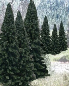 Multi Scale - Evergreen Fir Trees 13/pkg - 4"-6" - WOO-TR1586 - Picture 1 of 3