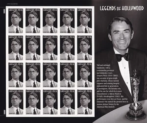 Scott #4526 Gregory Peck Sheet of 20 Forever Stamps - MNH - Picture 1 of 1