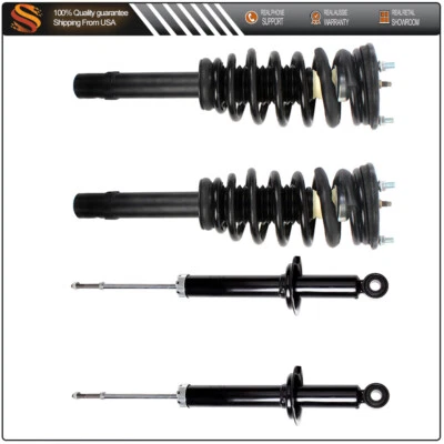 Complete Front Rear Shocks Struts w/ Coil Springs Mounts For Kia Optima Magentis Foto 1 de 4