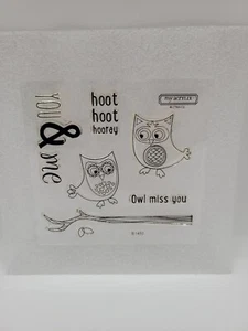 CTMH Stamp Set B1450 - Owls - *NEW* Retired Close To My Heart - Picture 1 of 2