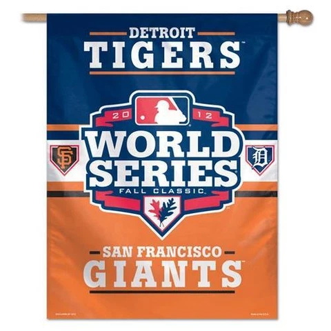 Detroit Tigers Large Vertical Outdoor House Flag Outdoors Cover