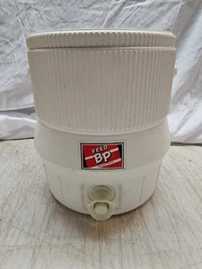 VINTAGE BP FEEDS Drink Cooler Thermos - Picture 1 of 7