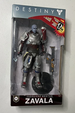McFarlane Toys Destiny 2 Zavala Vanguard Mentor Collectible Action Figure Cover