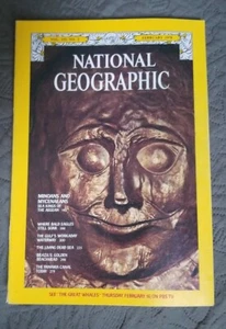 National Geographic FEBRUARY 1978 Bald Eagles, Minoans, Panama Canal,  Dead Sea - Bild 1 von 3