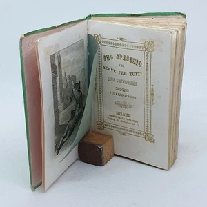 SPECCHIO CHE SERVE PER TUTTI Dono Capo d'Anno Canadelli 1845 Strenne Calendari - Picture 1 of 4