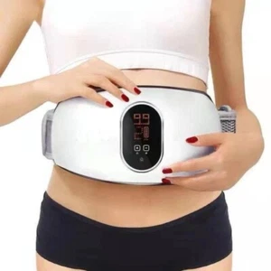 Weight Loss Vibration Massager Fat Burner Rechargeable Slimming Belt Waist Tummy - Picture 1 of 7