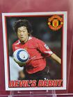 Park Ji Sung Manchester United Official 2006 South Korea Panini Sticker
