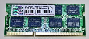 Lote de 21 memorias de 2GB PC3 para portátil - Imagen 1 de 2