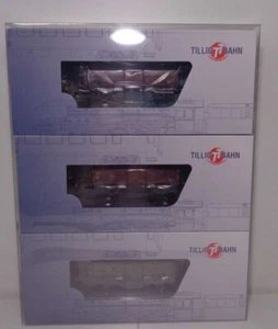 Tillig TT 01035 Güterwagen-Set offene Güterwagen 3-teilig DB Ep.III  NEU & OVP - Picture 1 of 11
