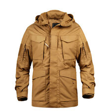Tactical Outdoor Hooded Jacket Outerwear Overclothes Coat Tops Clothes Clothing