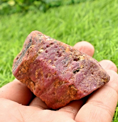 1040 CT AAA Quality Natural CERTIFIED Mozambique Ruby Rough Loose Gemstone rough - Image 1 of 4