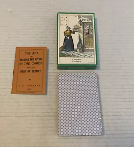 1960’s Book of Destiny Grimaud Tarot Oracle Cards Le Livre Du Destin 33 Cards - Picture 1 of 3