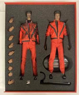 Figura de acción Hot Toys Michael Jackson versión thriller MIS09 escala 1/6 usada Foto 1 de 4