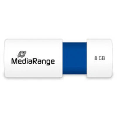 MediaRange Color Edition 8 GB, USB-Stick, weiß