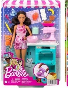 MATTEL® HCD43 HCD44/HCD45 Barbie Puppe Accessoires Küche Backen - Bild 1 von 2