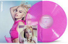 Mabel - About Last Night Exclusive Pink Edge Glow Vinyl Signed Artcard  NEU