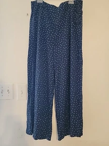 Boden Wide Leg Capri Polka Dot Retro Mod 50s Hose Gr. 12 - Bild 1 von 8