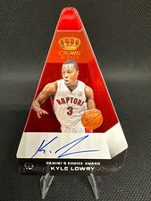 2012-13 Panini Crown Royale Choice Award Red #37 Kyle Lowry Auto /74