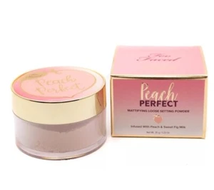 Too Faced Peach Whisper Mattifying Loose Setting Powder 35g 1.23oz Translucent - Picture 1 of 1