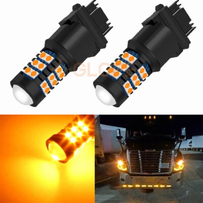 3157 4157NA LED Señal de giro Bombillas para Freightliner Cascadia 2008-2017 Foto 1 de 4