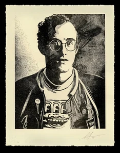 OBEY - Keith Haring - Art is for Everyone - Print/Signed - Numbered: 151/450 - Picture 1 of 4