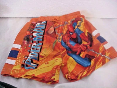 BOY'S SIZE  18 MONTHS SPIDERMAN SWIM TRUNKS SWIMWEAR 2008 - Image 1 of 3