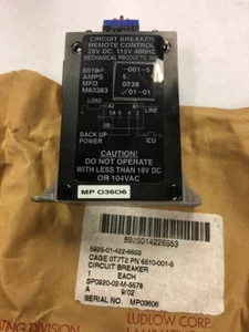 Productos mecánicos disyuntor de control remoto M83383/01-01 RCCB 6510-001-5 - Imagen 1 de 5