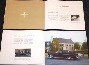 1959 Lincoln Mark IV Geschichtsbuch "1922-1959 Pursuit of Perfection" Autos 104 - Bild 1 von 4