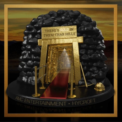 AMC + Hycroft акционер ограниченного тиража номер 111,561/120,110 воск бумажник! - Изображение 1 из 2