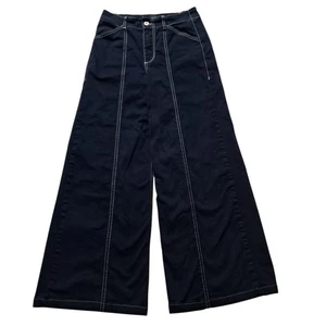 Anthropologie Maeve Jeans Damen 25 Delaney High Rise Wide Leg Dark Wash - Bild 1 von 11