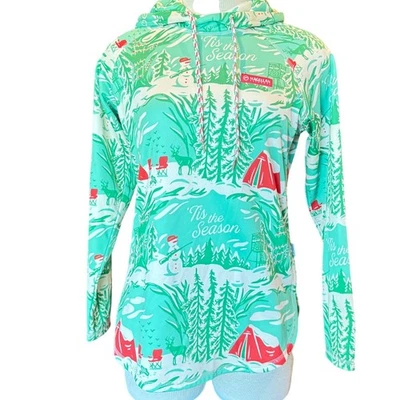 Sudadera con Capucha Magellan Tis The Season Pequeña Navidad Camping Vacaciones Sudadera Foto 1 de 4