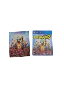 borderland 3 steelbook ps4 With Game - Picture 1 of 6