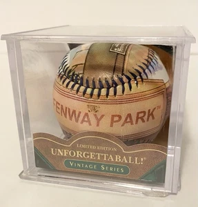 MLB Boston Red Sox 100 anni Fenway Unforgetables souvenir baseball da collezione - Foto 1 di 6