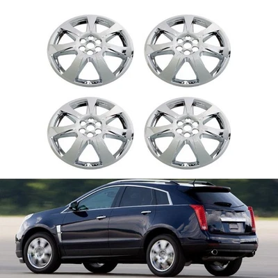Chrome Clad Wheel Covers Set of 4 For Cadillac SRX 2010 2011 2012 2013 20" - Image 1 of 4
