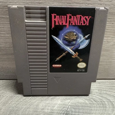 Carro Final Fantasy (Nintendo NES, 1985) solo probado y funcionando auténtico Foto 1 de 4