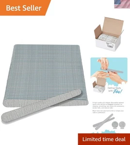 Einzeln verpackte Nagelfeilen mit doppelter Körnung - Profi 100/180, Großpackung - Bild 1 von 7