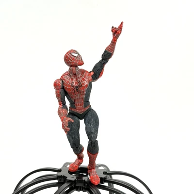 Figura de acción Toy Biz Spider-Man 2 The Movie 2003 6" súper posable Foto 1 de 4