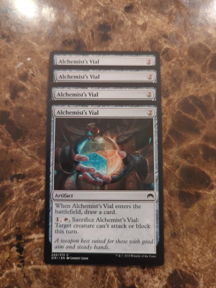 (4) Alchemist's Vial *PLAYSET* Magic Origins Regular NM MTG - Image 1 of 1