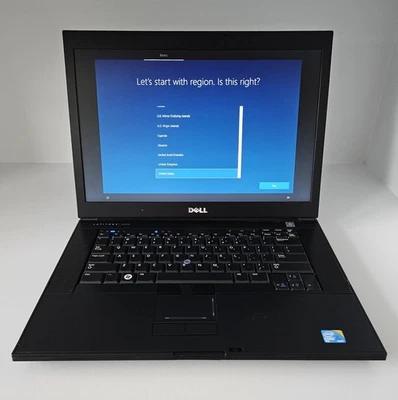 Dell Latitude E6500 Core 2 Duo P8700 2,53 GHz 4 GB RAM 128 GB SSD Windows 10 Pro Foto 1 de 4