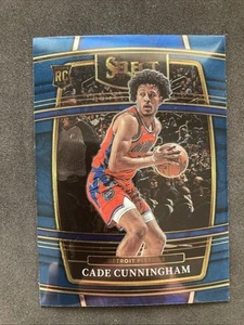 Panini Select 2021-22 - Concourse Cade Cunningham #11 Blue Prizm (RC) - Imagen 1 de 2